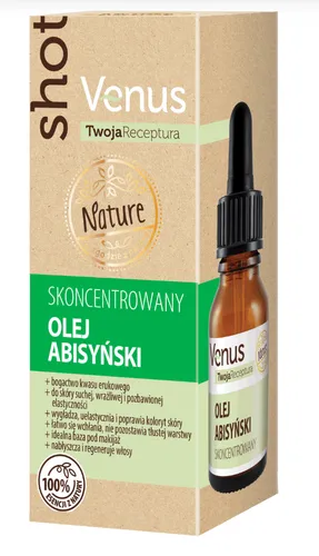 Venus Nature, Twoja Receptura, Skoncentrowany olej abisyński