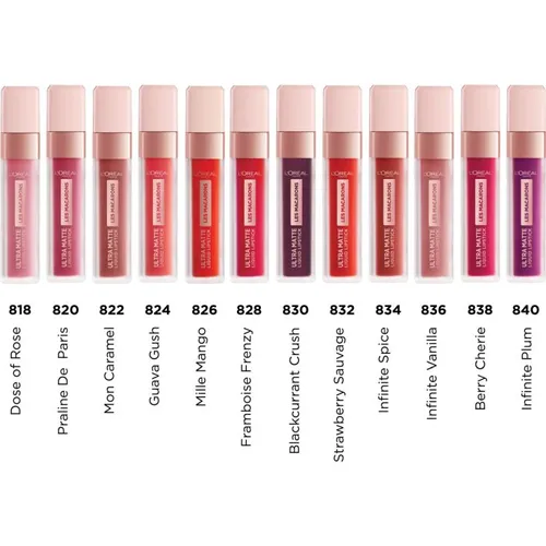 L'Oreal Paris Les Macarons, Ultra Matte Liquid Lipstick (Matowa pomadka w płynie) - 3
