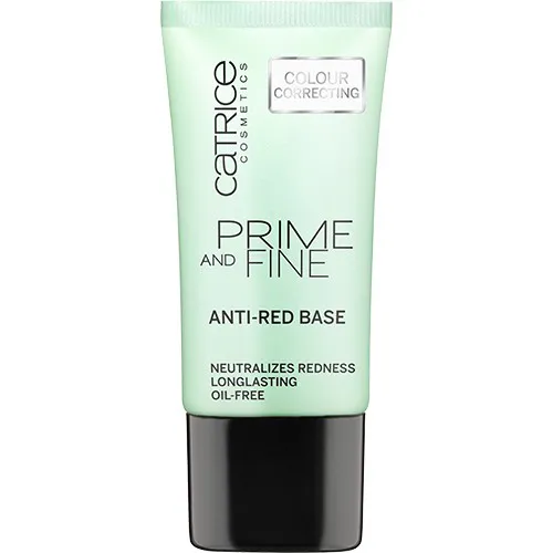 Catrice Prime and Fine, Anti - Red Base (Baza pod makijaż neutralizująca zaczerwienienia)