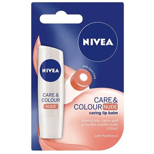 Nivea Care & Colour, Ochronna pomadka do ust `Nude`