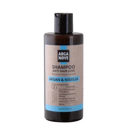 Arganove Shampoo Anti Hair Loss Argan & Nigella (Szampon przeciw wypadaniu włosów z olejem arganowym i olejem z czarnuszki) - 2