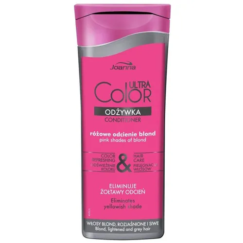 Joanna Ultra Color System, Odżywka do włosów różowe odcienie blond