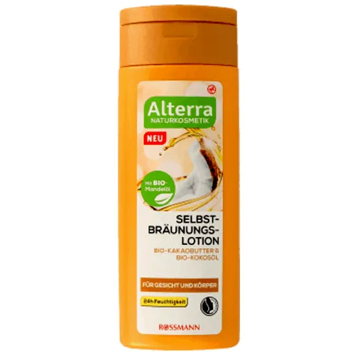Alterra Selbstbräunungslotion Bio-kakaobutter & Bio-kokosol (Balsam brązujący z olejkiem kokosowym)