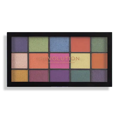 Revolution Beauty (Makeup Revolution) Re-Loaded, Passion for Colour Eyeshadow Palette (Paleta 15 cieni do powiek) - 1