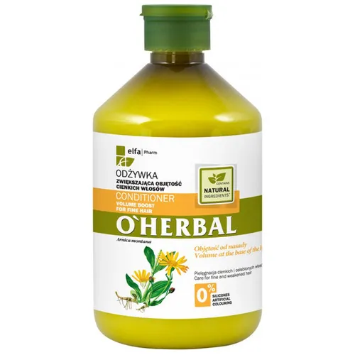 O'Herbal Odżywka zwiększająca objętość cienkich włosów z ekstraktem z arniki