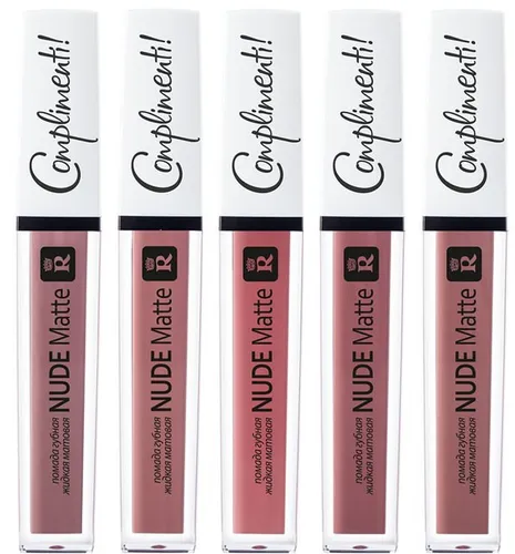 Relouis Complimenti !, Nude Matte Lipstick (Matowa pomadka w płynie)