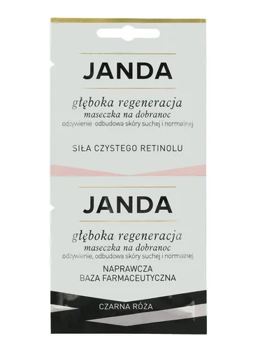 Janda Siła Czystego Retinolu, Maseczka na dobranoc `Głęboka regeneracja` - 2