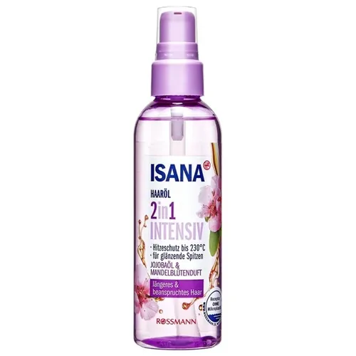 Isana 2 in 1 Intensive Jojoba Oil, Olejek do włosów - 2