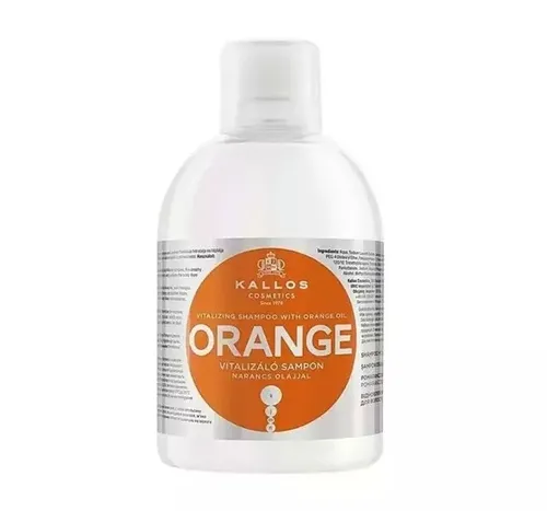 Kallos KJMN Orange, Szampon do włosów z olejem pomarańczowym