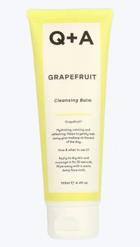 Q+A Grapefruit Cleansing Balm (Balsam do mycia twarzy z olejem grejpfrutowym)