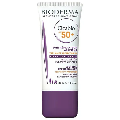 Bioderma Cicabio, SPF 50+ (Naprawczy krem z filtrem zapobiegający hiperpigmentacji i powstawaniu blizn) - 2