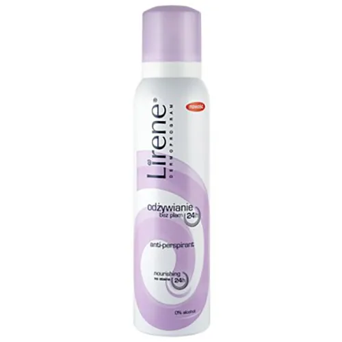 Lirene Dermoprogram Antyperspirant `Odżywianie` 24h bez plam deo spray