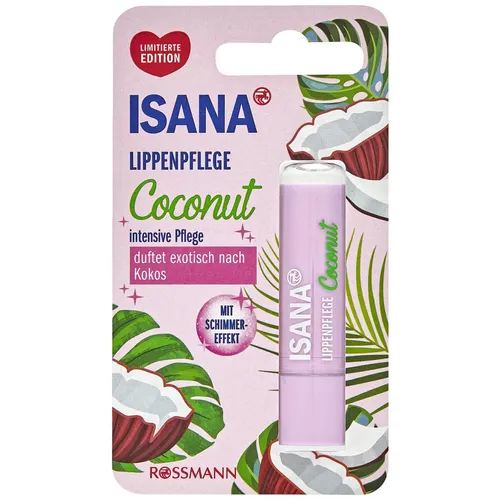 Isana Lippenpflege Coconut (Pomadka kokosowa do ust)