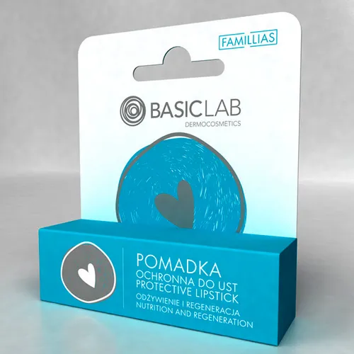 BasicLab Dermocosmetics Famillias, Pomadka ochronna do ust - 1