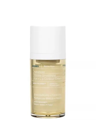 Korres White Pine Advanced Wrinkle Smoothing Eye+ Lip Contour Cream (Ujędrniający krem pod oczy)