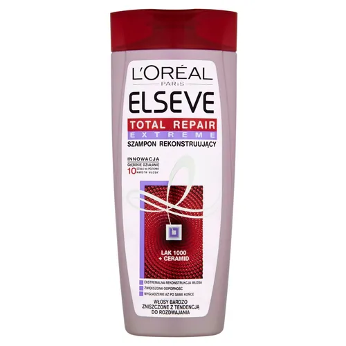 L'Oreal Paris Elseve, Total Repair Extreme, Szampon rekonstruujący do włosów