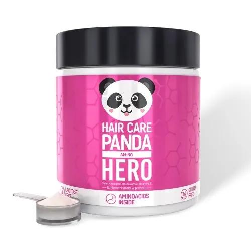 Noble Health Hair Care Panda, Amino Hero w proszku - 1