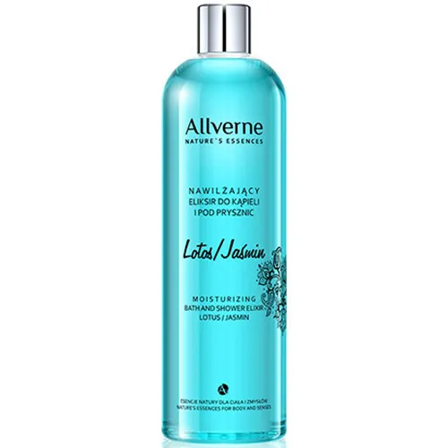 Allvernum Nature's Essences Nawilżający eliksir do kąpieli i pod prysznic `Lotos i jaśmin`