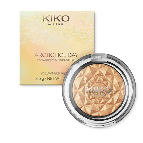 Kiko Milano Arctic Holiday, Holographic Highlighter (Holograficzny rozświetlacz do twarzy) - 1