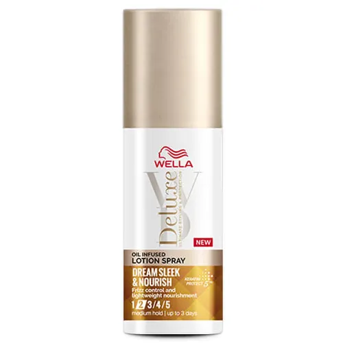 Wella Deluxe, Oil Infused Dream Sleek & Nourish Lotion Spray (Lotion w sprayu) - 1