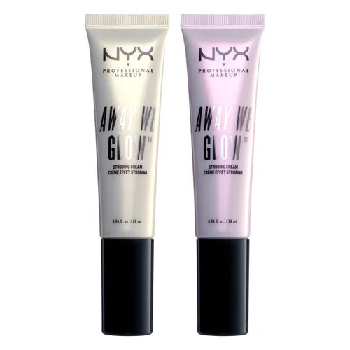 NYX Professional Makeup Away We Glow, Strobing Cream (Baza rozświetlająca)