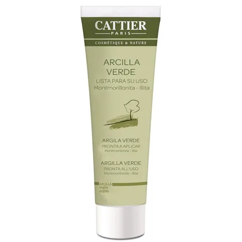 Cattier Masque Visage, Argile Verte Prete A L'Emploi ( (Maseczka z glinki zielonej)