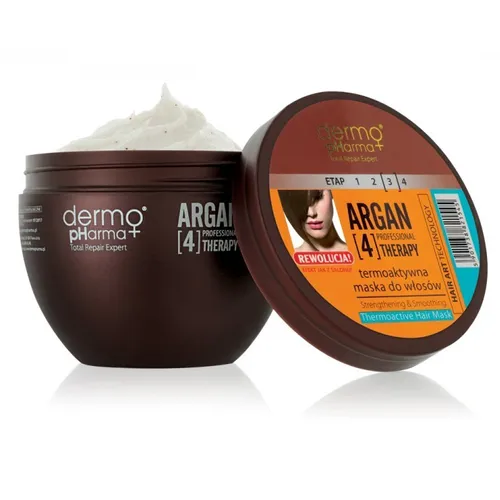 Dermo Pharma Argan [4] Therapy, Maska termoaktywna do włosów