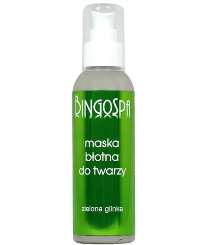 BingoSpa Maska błotna do twarzy z zieloną glinką