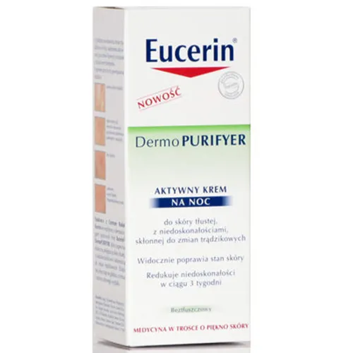 Eucerin DermoPurifyer, Krem aktywny na noc