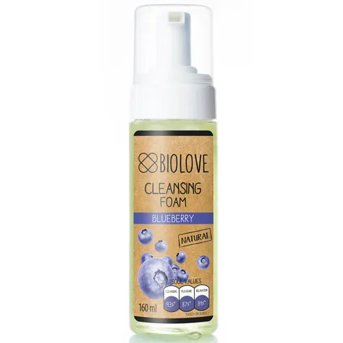 Biolove Blueberry, Cleansing Foam (Pianka do mycia twarzy `Borówka`)