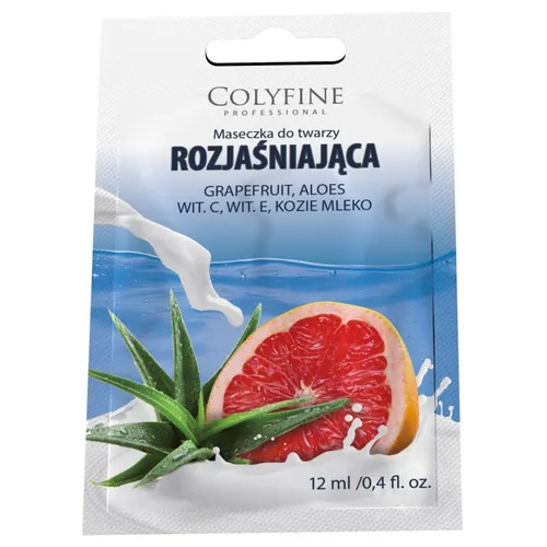 Colyfine Maseczka do twarzy rozjaśniająca