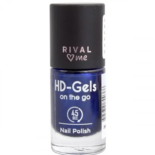 Rival Loves Me HD-Gels on the go 45-sec Nail Polish (Szybkoschnący żelowy lakier do paznokci)