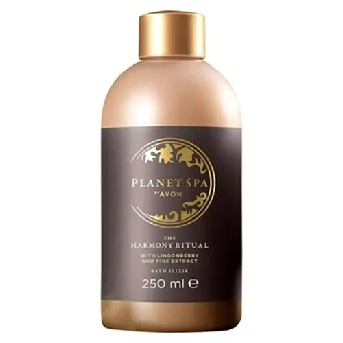 Avon Planet Spa, The Harmony Ritual, Bath Elixir (Rewitalizujący eliksir do kąpieli z ekstraktami z borówki i sosny)