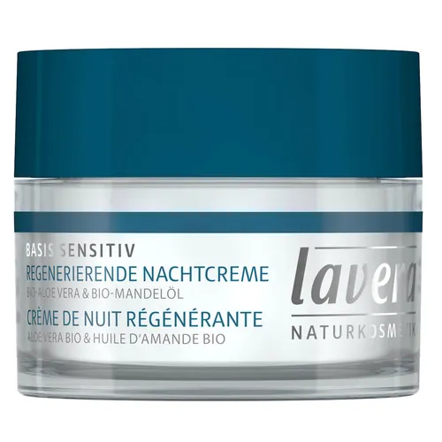 Lavera Basis Sensitiv, Regenerierende Nachtcreme (Regenerujący krem na noc)