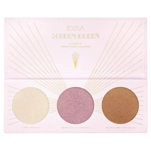 Zoeva Screen Queen, Highlighting Palette (Paleta rozświetlaczy)