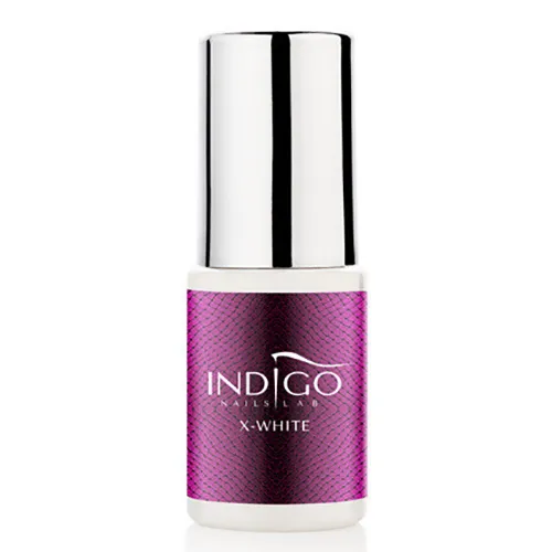 Indigo Nails Lab X white (Biały żel do paznokci)