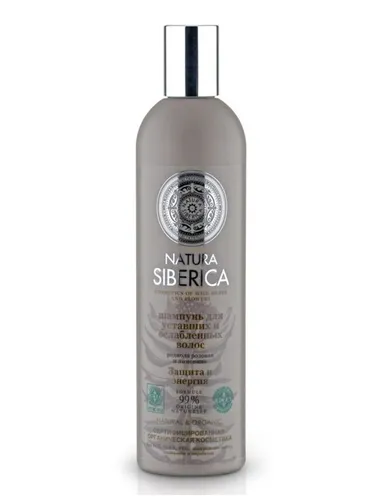 Natura Siberica Szampon energetyzująco - ochronny do włosów zniszczonych