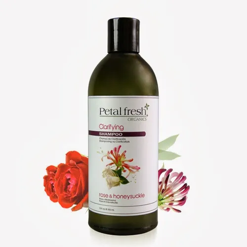 Petal Fresh Pure Rose & Honeysuckle, Clarifying Softening Shampoo (Rozjaśniający, łagodzący szampon do włosów, wyciąg z róży i wiciokrzewu) - 2