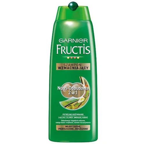 Garnier Fructis, Nutri - Odbudowa, Szampon 2 w 1 do włosów suchych