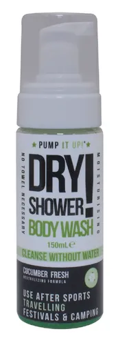 Pump It Up Dry Shower!, Body Wash (Sucha pianka do mycia ciała i rąk (różne rodzaje))