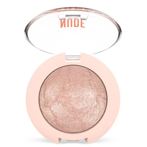 Golden Rose Nude Look, Pearl Baked Eyeshadow (Wypiekany perłowy cień do powiek)