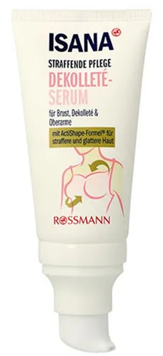 Isana Straffend Pflege Dekolette Serum (Serum do dekoltu)