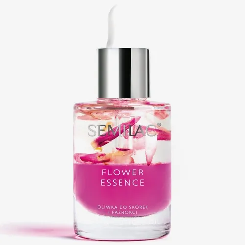 Semilac Care, Flower Essence Pink Power, Dwufazowa oliwka do skórek i paznokci z ekstraktem z zielonej herbaty