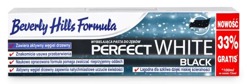 Purity Laboratories Beverly Hills Formula, Perfect White, Wybielająca pasta do zębów - 1