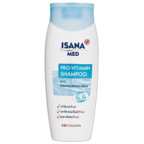 Isana Med, Pro - Vitamin Shampoo (Szampon do wrażliwej skóry głowy z witaminami)