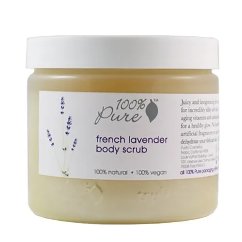 100% Pure French Lavender Body Scrub (Peeling do ciała z lawendą)