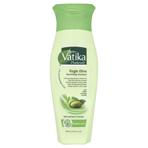 Dabur Vatika, Naturals Virgin Olive Nourishing Shampoo (Nawilżający szampon z oliwą z oliwek) - 2