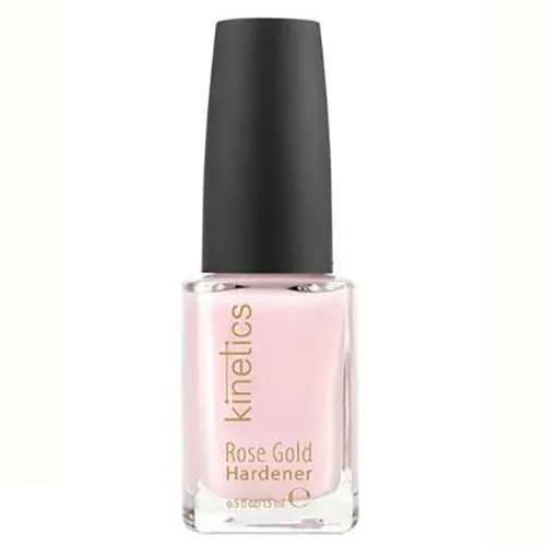 Kinetics Gold Collection, Rose Gold Hardener (Lakier utwardzający z różowym złotem)