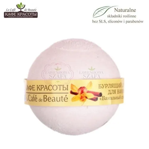 Le Cafe de Beaute Musująca kula do kąpieli `Waniliowy sorbet`