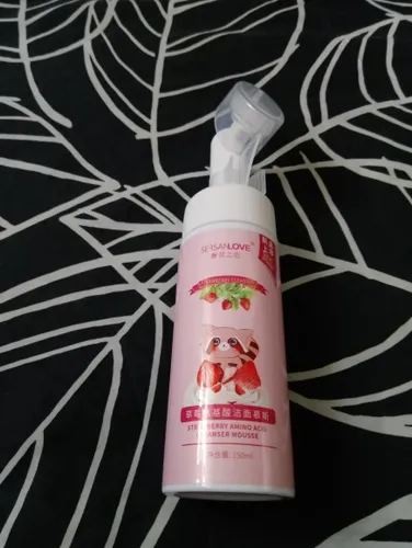 Sersanlove Strawberry Amino Acid Cleanser Mousse (Pianka do mycia twarzy z ekstraktem z truskawek) - 1